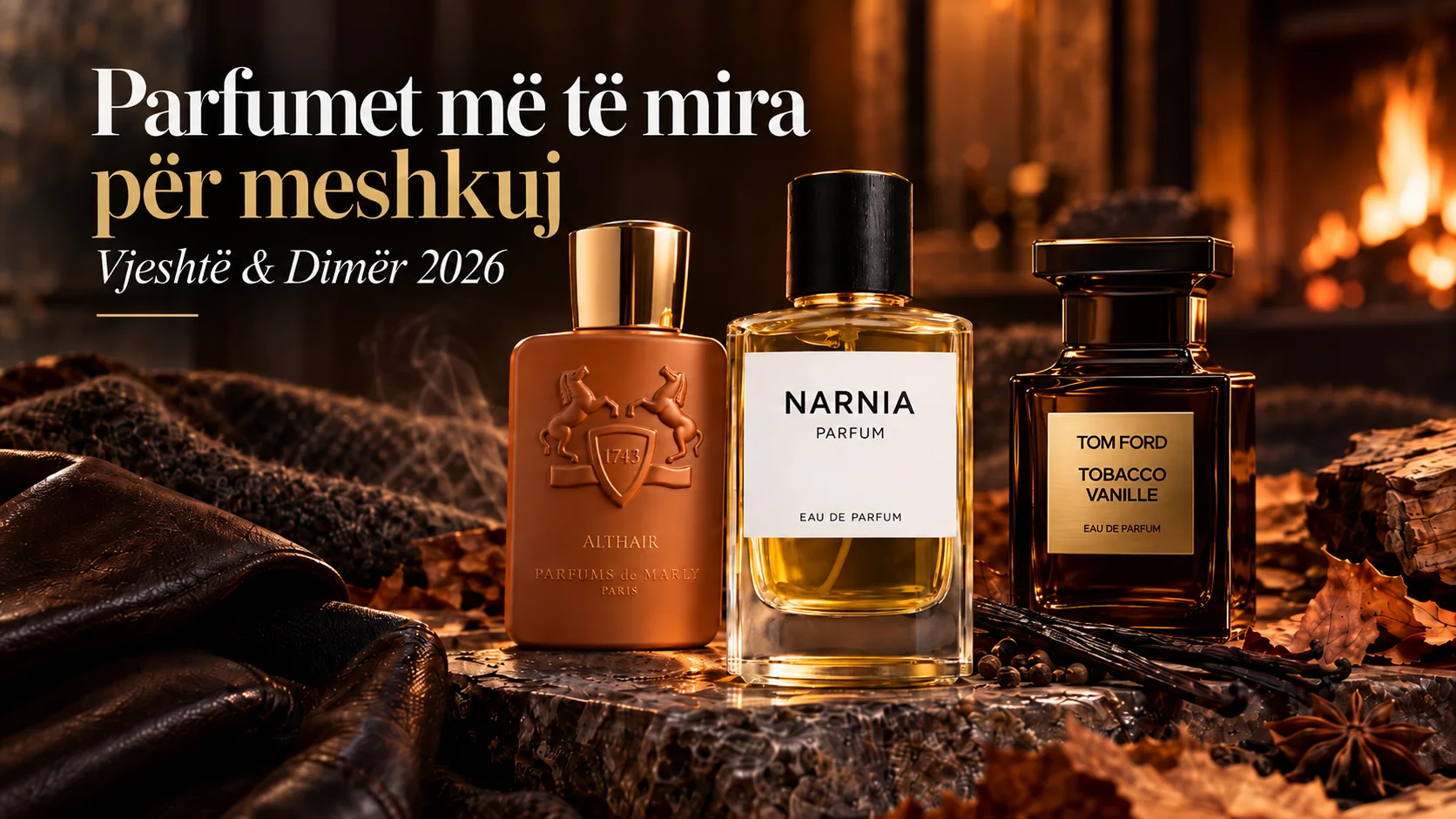 10 Parfumet më të Mira për Meshkuj për Vjeshtë dhe Dimër 2026